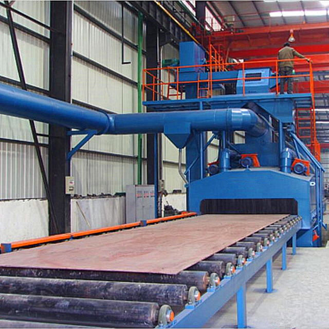 Roller Conveyor Shot iredanu Machine